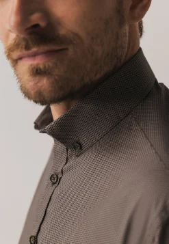 New Katoenen overhemd met all-over print Overhemden