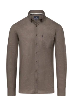 New Katoenen overhemd met all-over print Overhemden