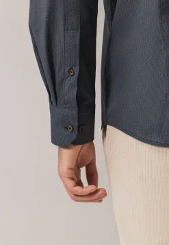 Discount Katoenen overhemd met all-over print Overhemden