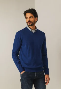 Best Katoenen trui met V-hals Truien