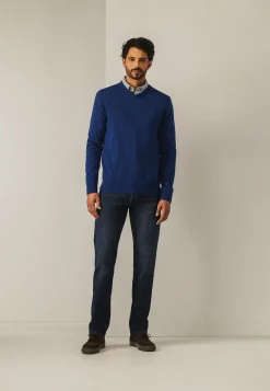 Best Katoenen trui met V-hals Truien