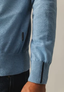 New Katoenen trui met V-hals Truien