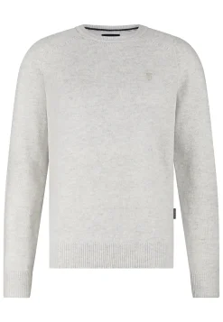 Outlet Lamswollen trui met zadelmouwen Truien