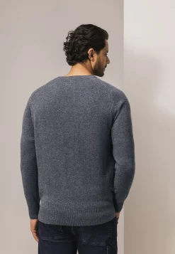 Outlet Lamswollen trui met zadelmouwen Truien