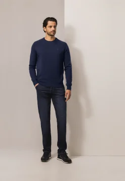 Hot Lamswollen trui met zadelmouwen Truien