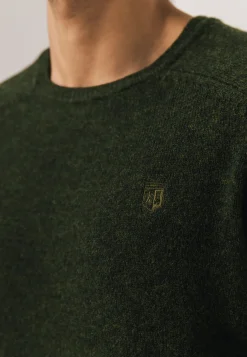 Hot Lamswollen trui met zadelmouwen Truien