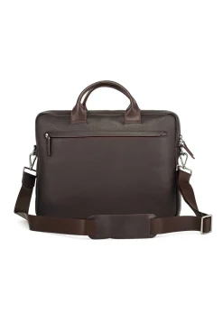 Outlet Laptoptas van kalfsleer Tassen & Portemonnees