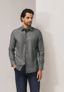 Hot LE MANS CLASSIC gestreept overhemd Overhemden