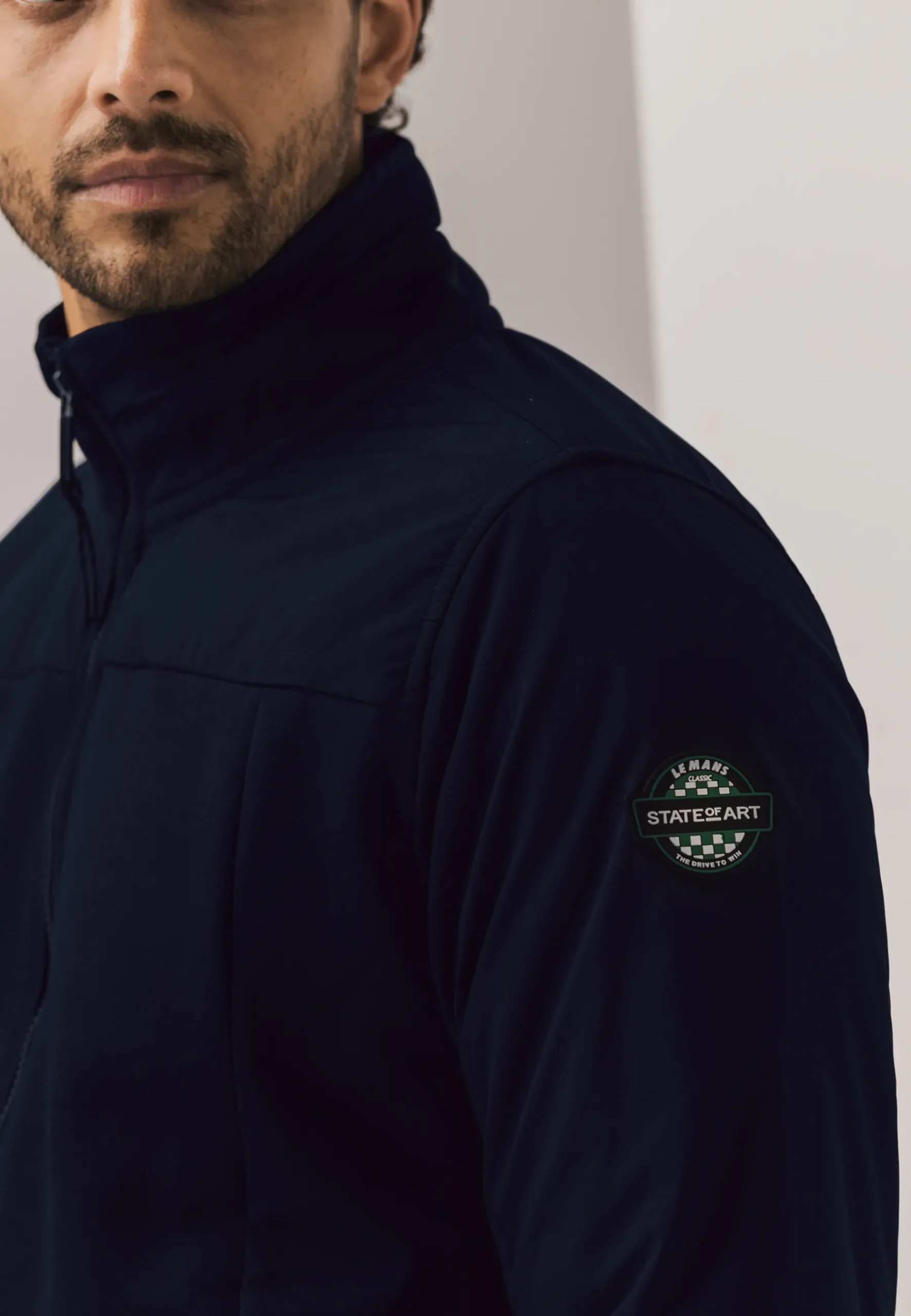 Hot LE MANS CLASSIC sweatvest met ritssluiting Vesten