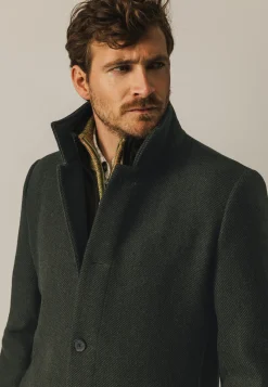 Online Mantel met uitneembare ritsinzet Jassen