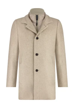 Online Mantel met uitneembare ritsinzet Jassen