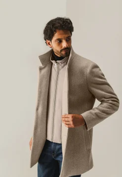 Online Mantel met uitneembare ritsinzet Jassen