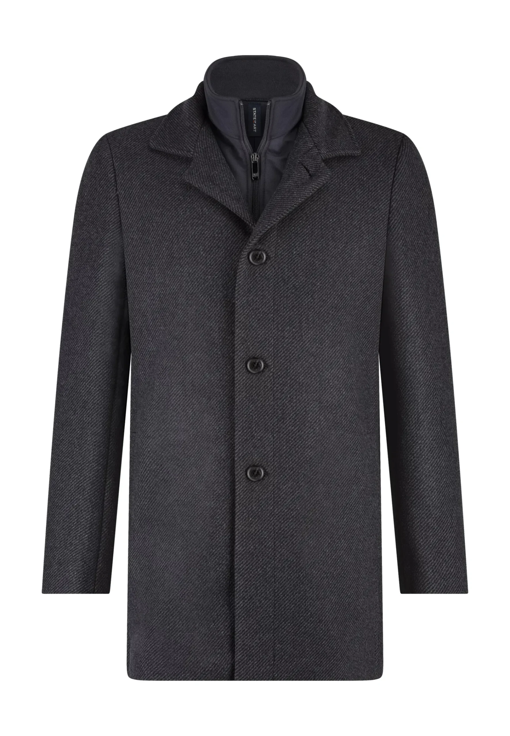 Clearance Mantel met uitneembare ritsinzet Jassen