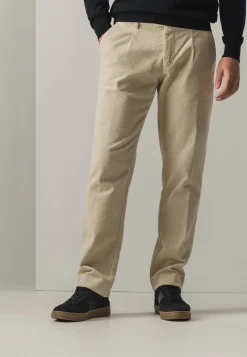 Outlet NAVIGATOR chino in stretchstof met bandplooien Broeken