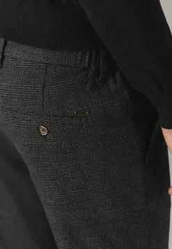 Outlet NAVIGATOR geruite chino in stretchstof Broeken