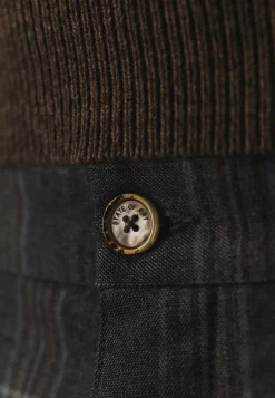 Online NAVIGATOR geruite chino in stretchstof Broeken