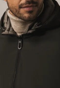 Omkeerbare jas met capuchon Jassen