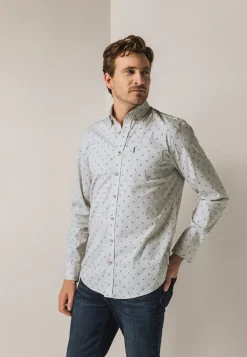 Hot Overhemd met all-over print Overhemden