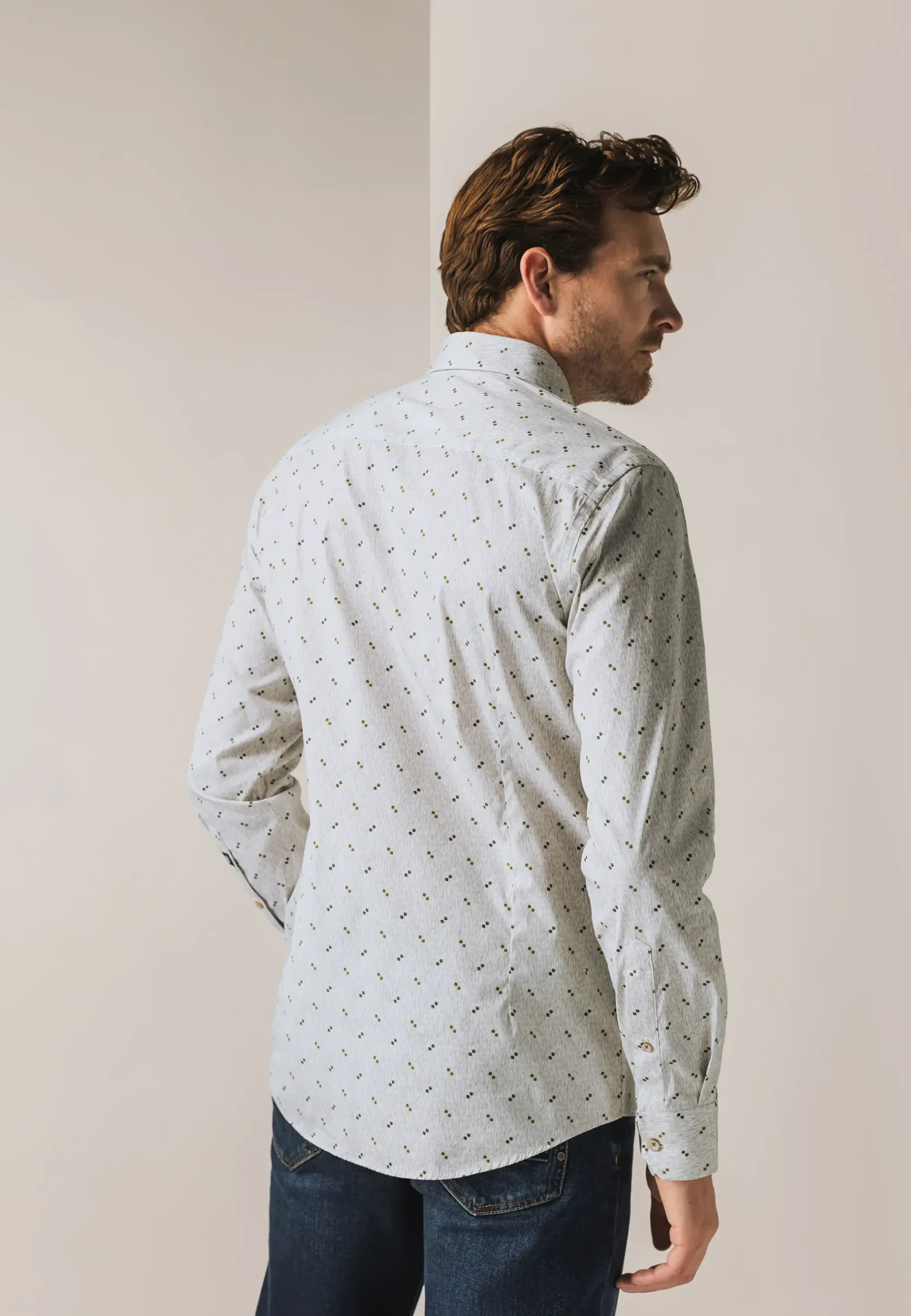 Hot Overhemd met all-over print Overhemden