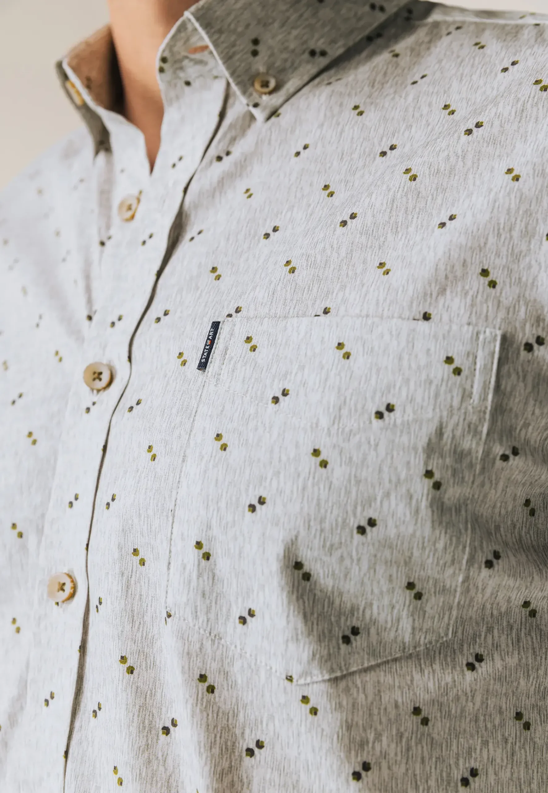 Hot Overhemd met all-over print Overhemden