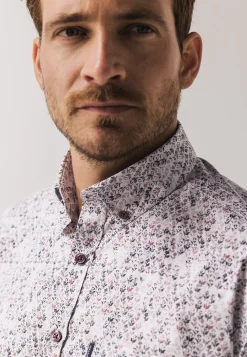 Overhemd met bloemenprint Overhemden