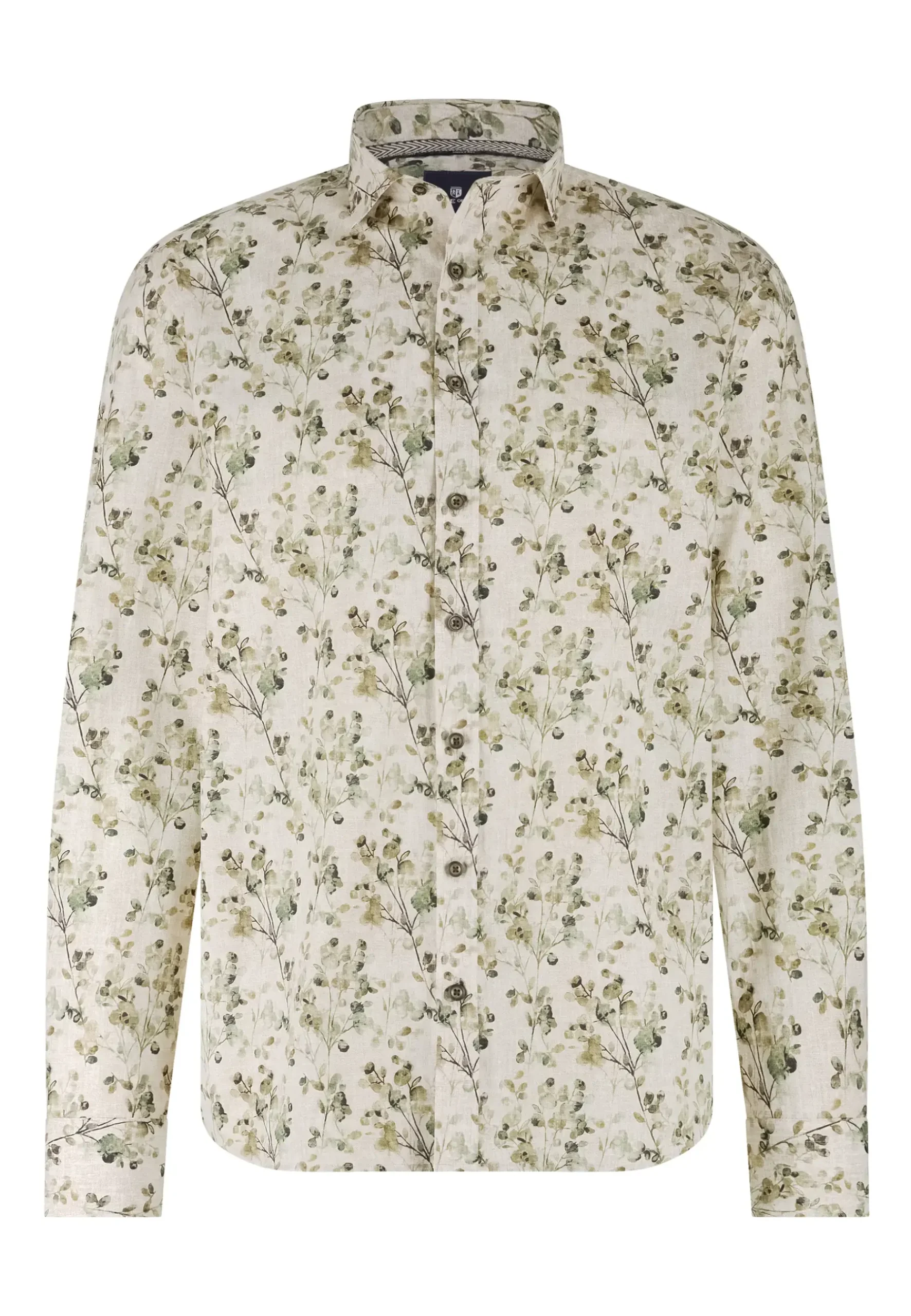 Overhemd met botanische print Overhemden