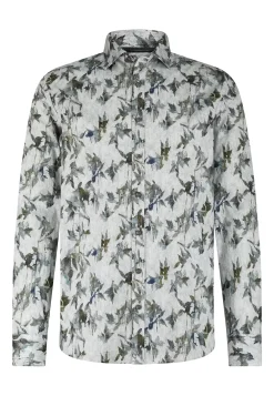 Outlet Overhemd met een botanische print Overhemden