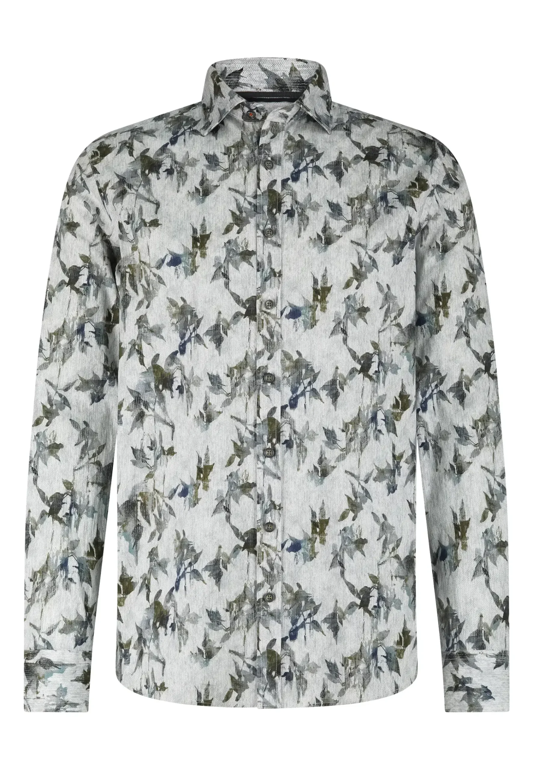 Outlet Overhemd met een botanische print Overhemden