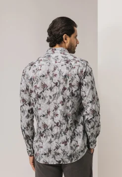 Clearance Overhemd met een botanische print Overhemden