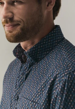 Best Overhemd met geometrische print Overhemden