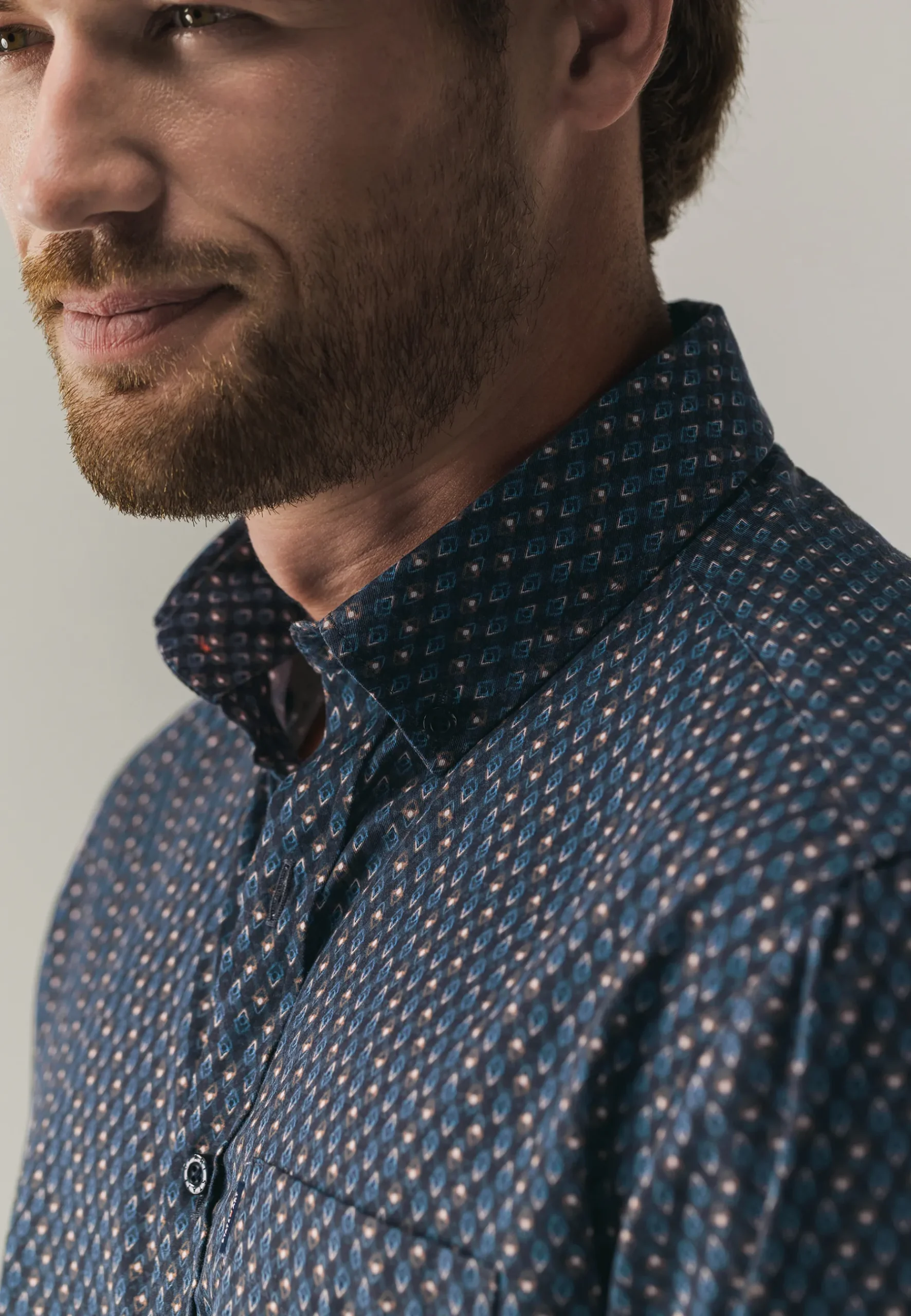 Best Overhemd met geometrische print Overhemden