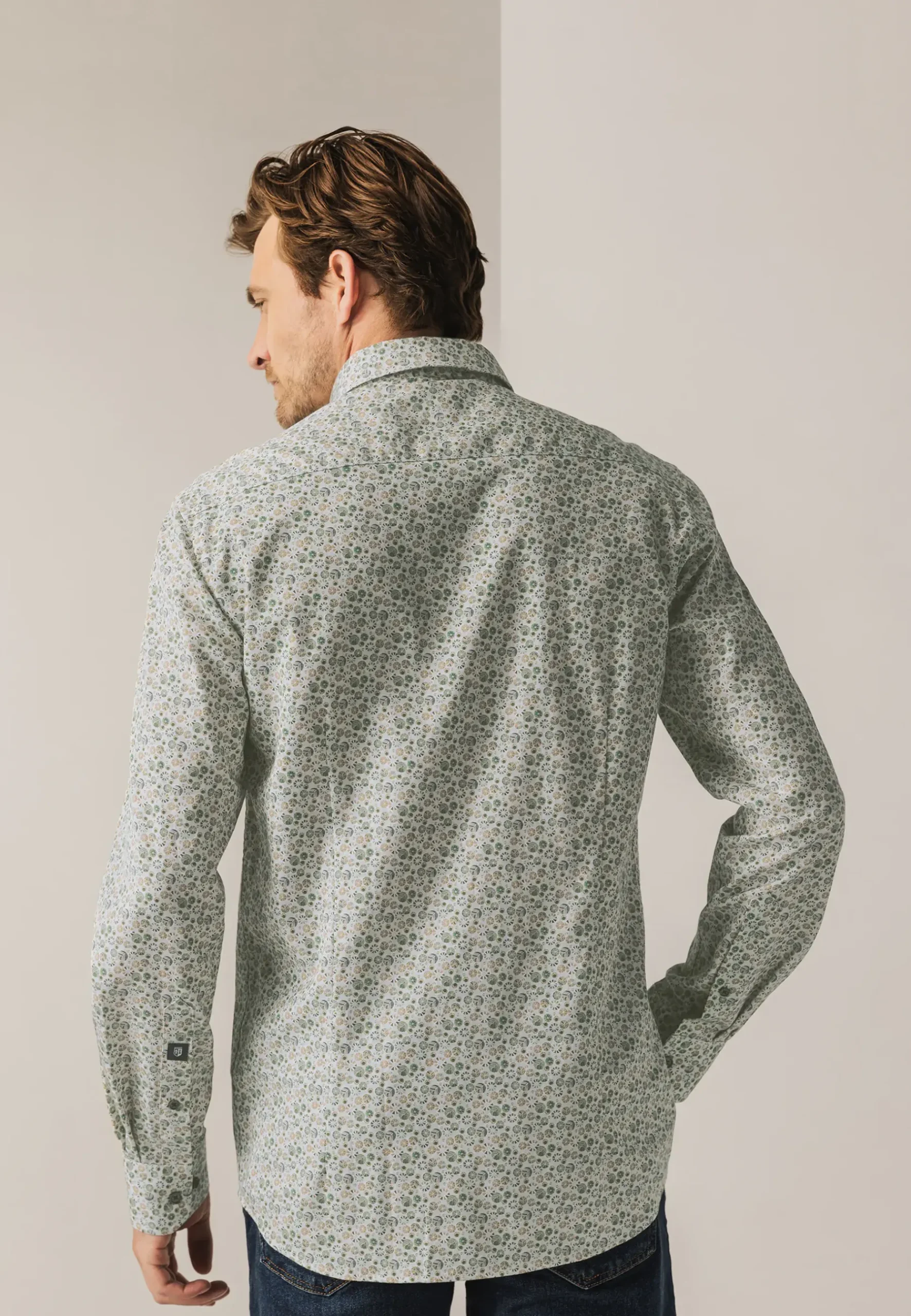 Best Overhemd met geometrische print Overhemden