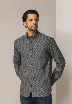 Sale Overhemd met geometrische print Overhemden