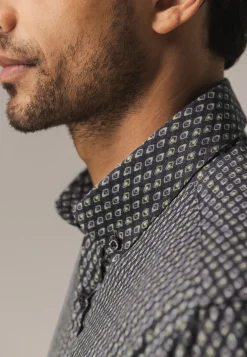 Sale Overhemd met geometrische print Overhemden