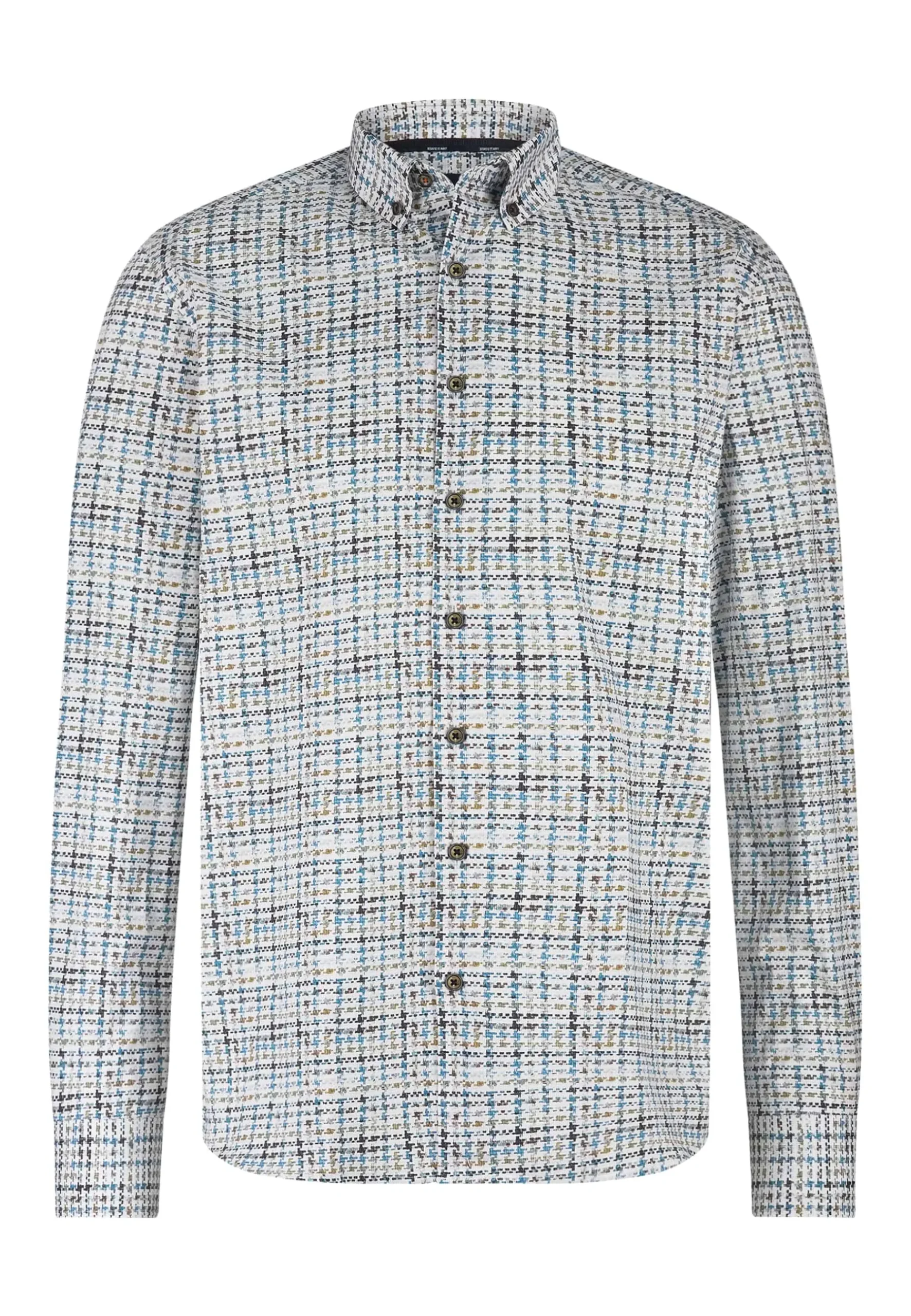 Clearance Overhemd met pied-de-poule dessin Overhemden