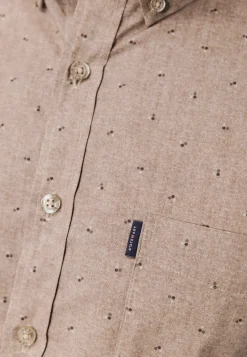 Best Overhemd met subtiele all-over print Overhemden