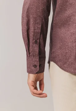 Hot Overhemd met subtiele all-over print Overhemden