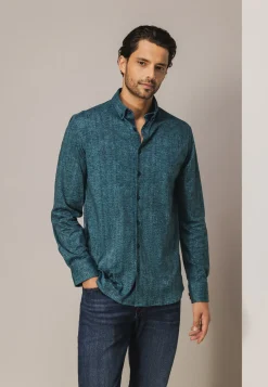 Best Overhemd met visgraatpatroon Overhemden