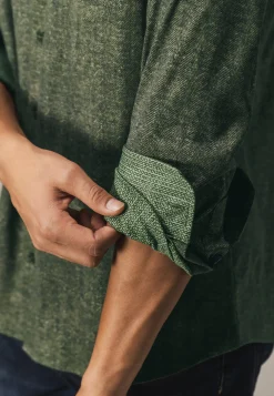 Discount Overhemd met visgraatpatroon Overhemden