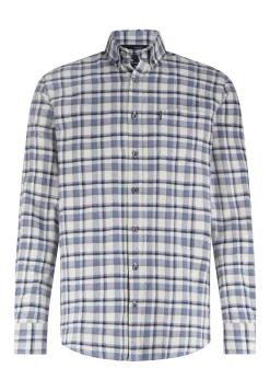 Overhemd met visgraatpatroon Overhemden