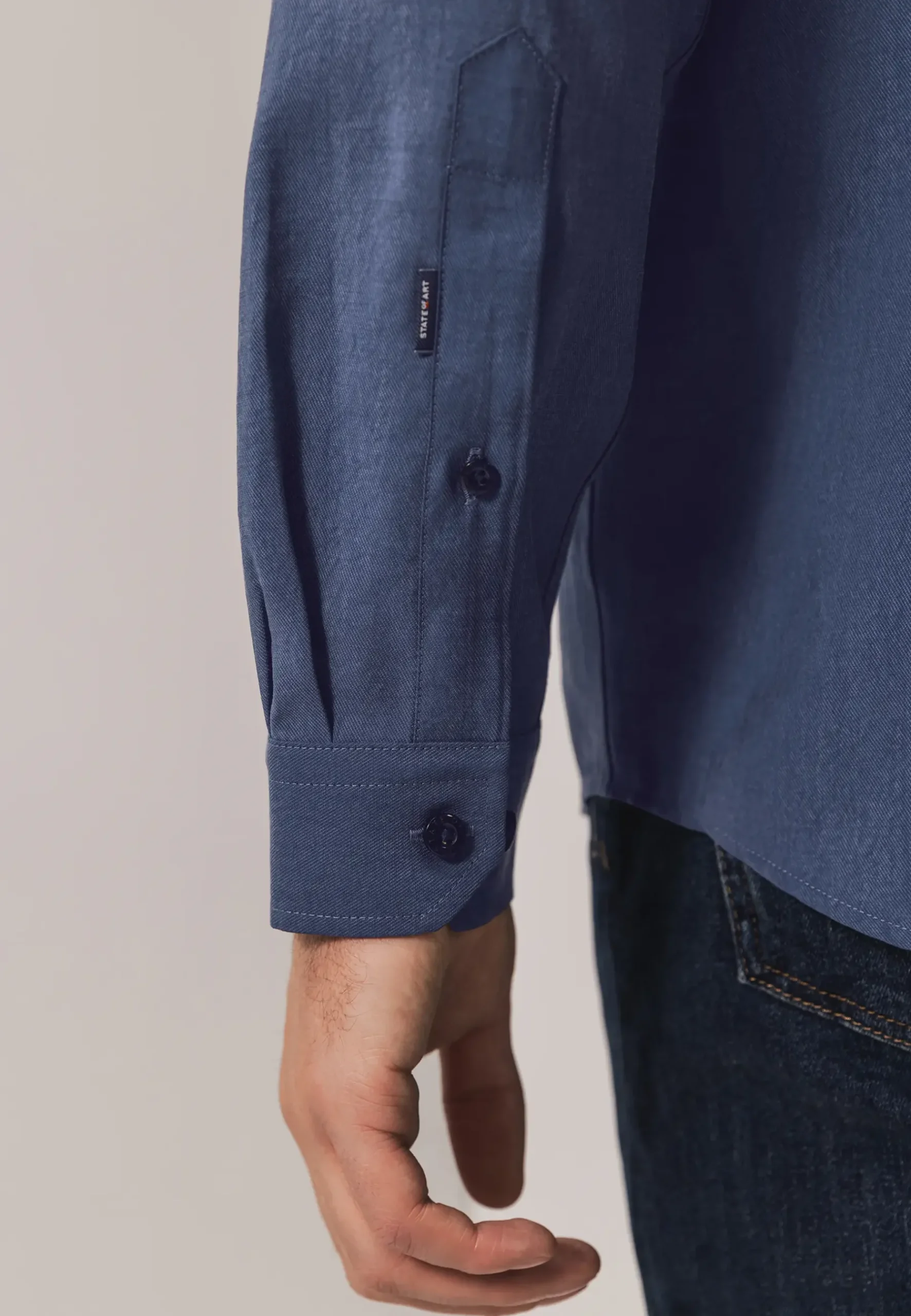 Outlet Overhemd van een lyocellblend Overhemden