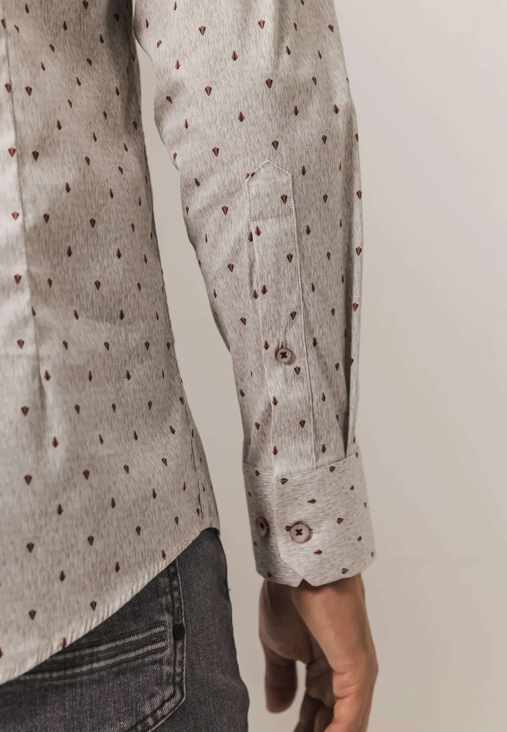 Clearance Overhemd van een lyocellmix Overhemden