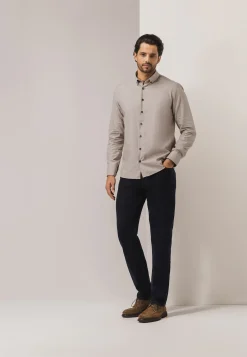 Outlet Overhemd van gemêleerde twillstof Overhemden