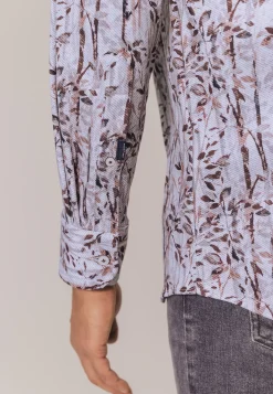 Overhemd van katoenen jerseystof Overhemden