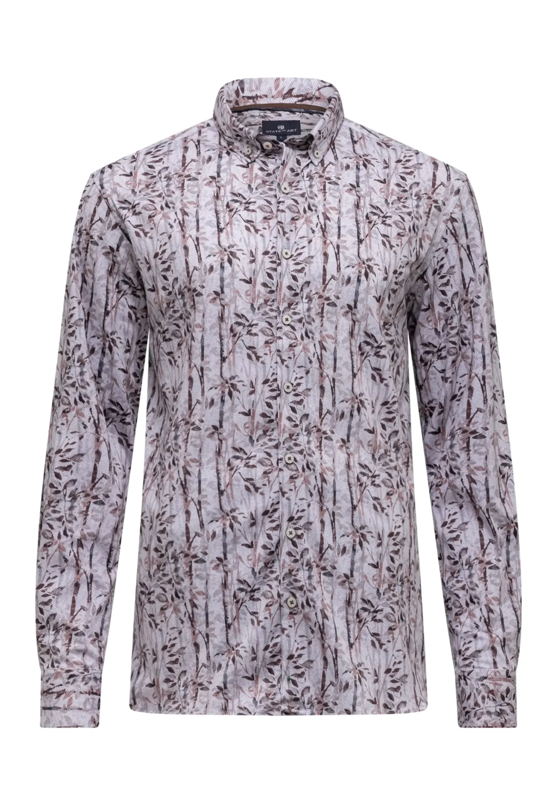 Overhemd van katoenen jerseystof Overhemden