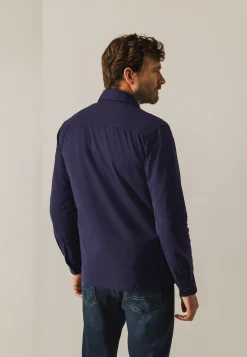 Sale Overshirt met twee klepzakken Overshirts|Overhemden