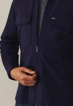 Sale Overshirt met twee klepzakken Overshirts|Overhemden