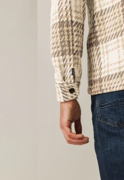 Clearance Overshirt met twee klepzakken Overshirts|Overhemden