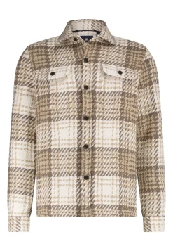 Clearance Overshirt met twee klepzakken Overshirts|Overhemden