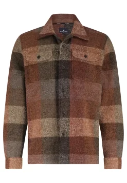 Overshirt van een polyestermix Overshirts|Overhemden